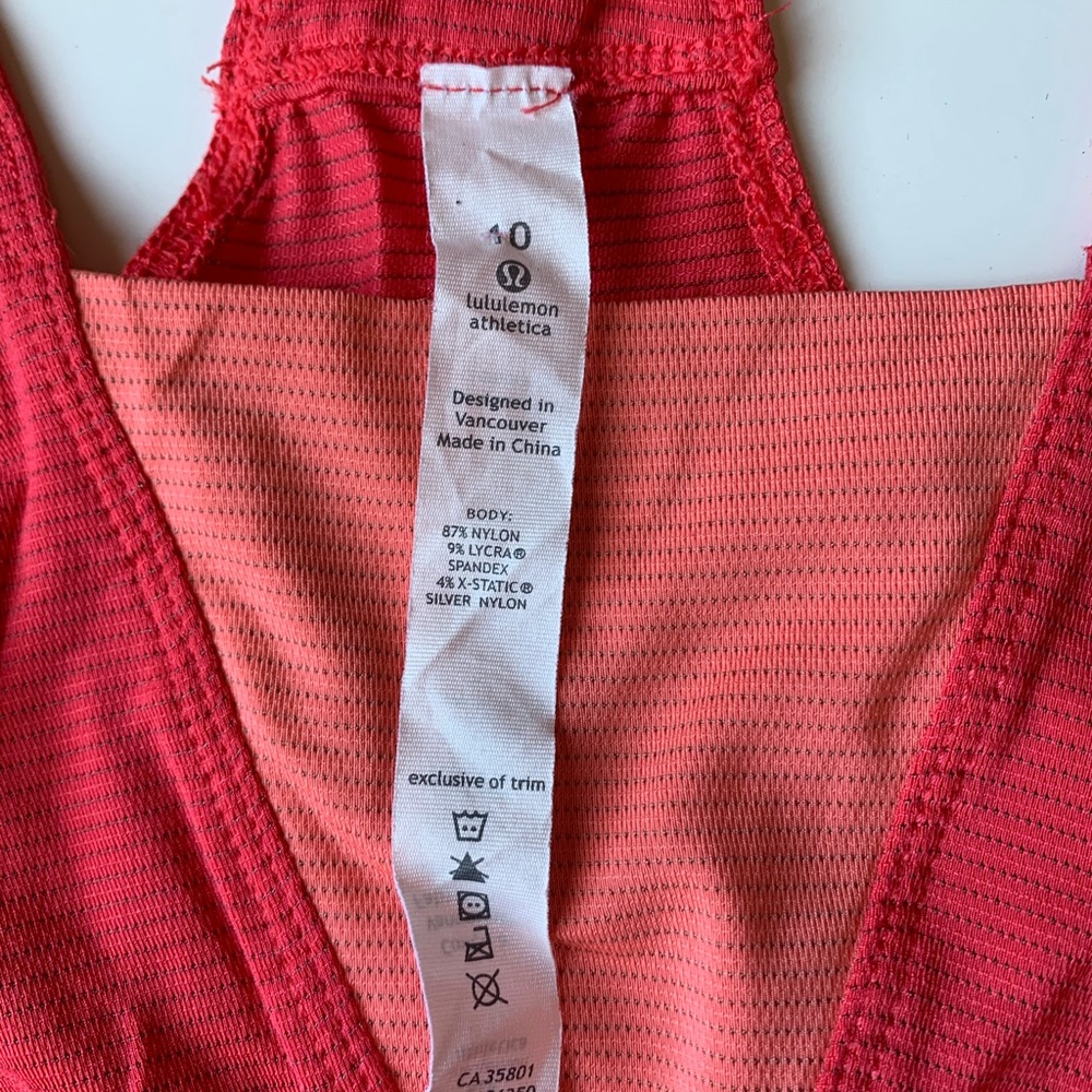 Lululemon Tank - Picture 2 of 4